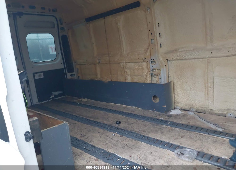 2021 RAM PROMASTER 2500 HIGH ROOF 159 WB VIN: 3C6LRVDG8ME521396