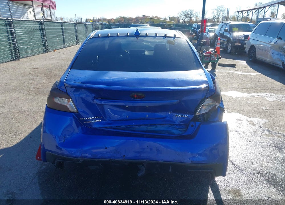 2018 SUBARU WRX PREMIUM VIN: JF1VA1B64J9815976