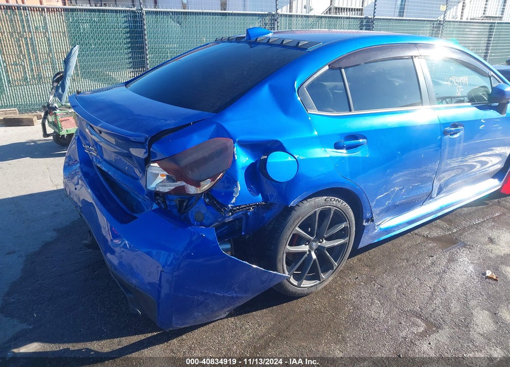2018 SUBARU WRX PREMIUM VIN: JF1VA1B64J9815976