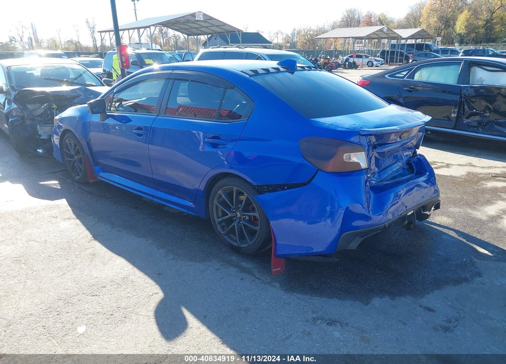 2018 SUBARU WRX PREMIUM VIN: JF1VA1B64J9815976