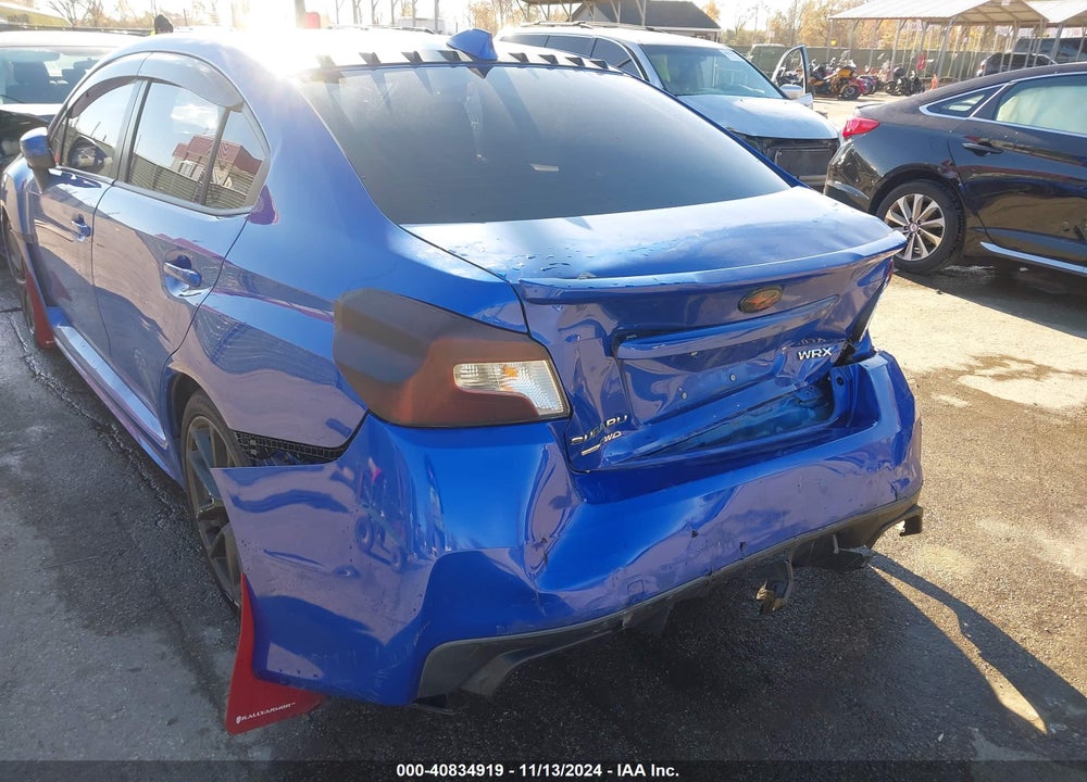 2018 SUBARU WRX PREMIUM VIN: JF1VA1B64J9815976