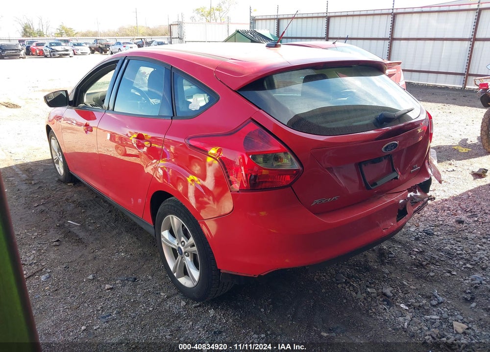 2013 FORD FOCUS SE VIN: 1FADP3K27DL247846