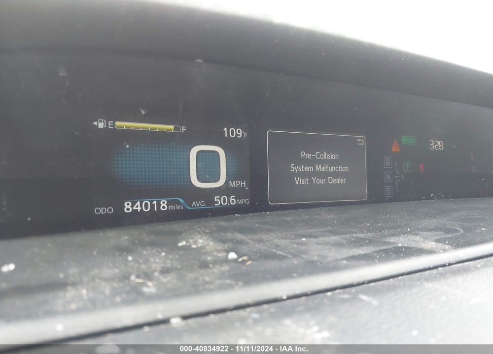 2017 TOYOTA PRIUS VIN: JTDKARFU6H3048875