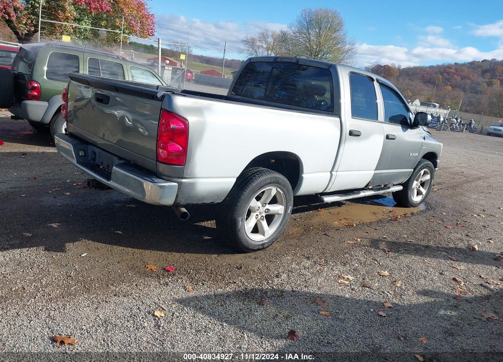 2008 DODGE RAM 1500 SLT VIN: 1D7HU18278S593722