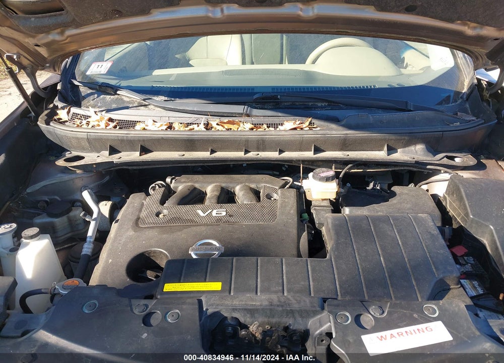 2012 NISSAN MURANO LE VIN: JN8AZ1MW4CW228491
