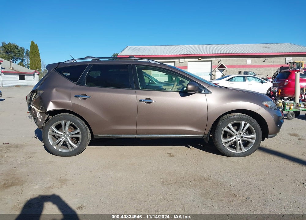 2012 NISSAN MURANO LE VIN: JN8AZ1MW4CW228491