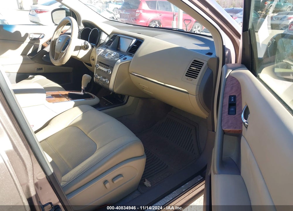 2012 NISSAN MURANO LE VIN: JN8AZ1MW4CW228491