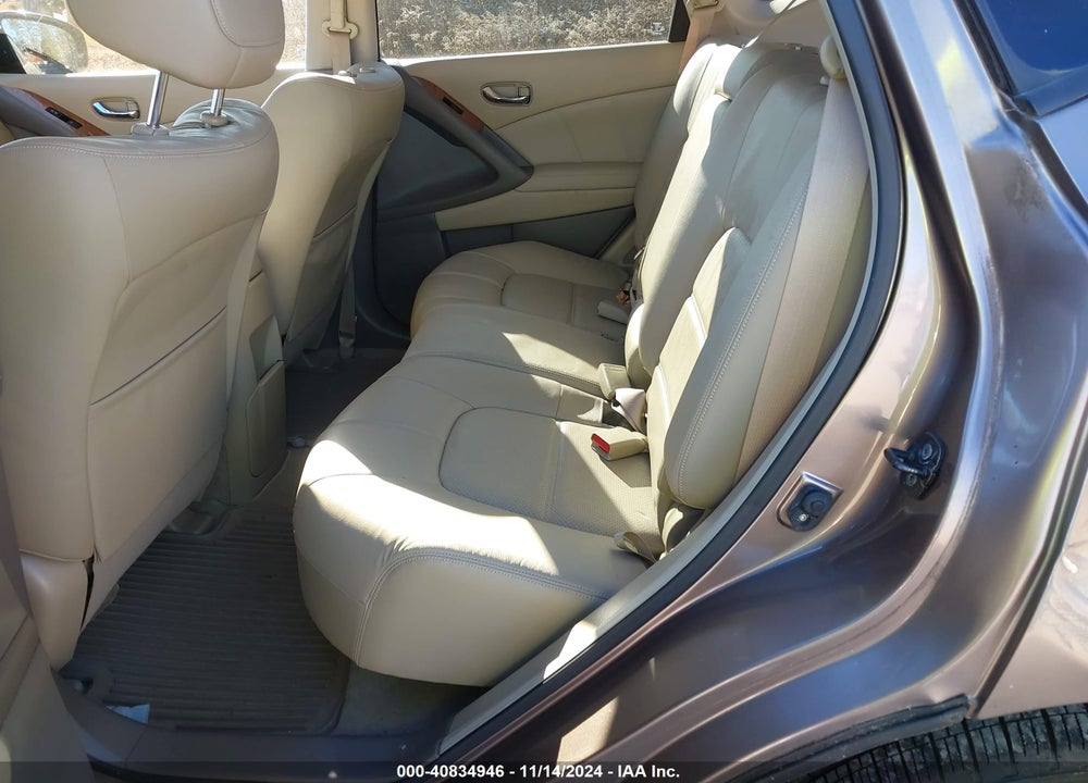 2012 NISSAN MURANO LE VIN: JN8AZ1MW4CW228491