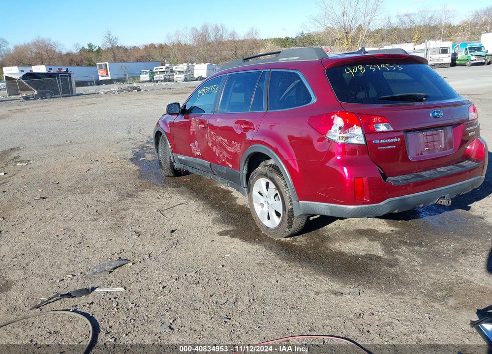 2012 SUBARU OUTBACK 2.5I LIMITED VIN: 4S4BRBKC1C3295769
