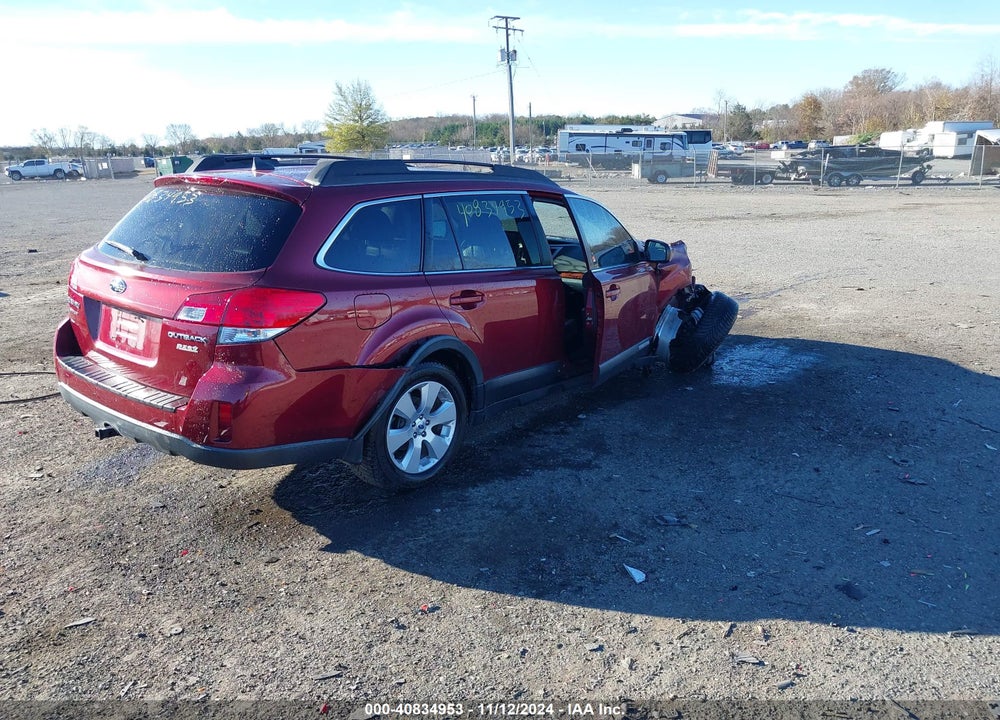 2012 SUBARU OUTBACK 2.5I LIMITED VIN: 4S4BRBKC1C3295769