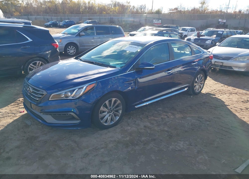 2017 HYUNDAI SONATA SPORT VIN: 5NPE34AF2HH575237