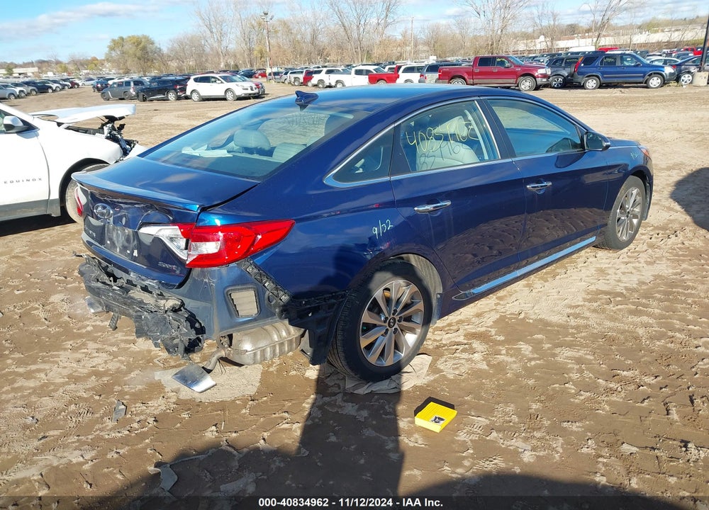 2017 HYUNDAI SONATA SPORT VIN: 5NPE34AF2HH575237