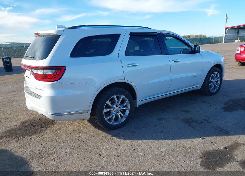 2018 DODGE DURANGO CITADEL AWD VIN: 1C4SDJET2JC176411