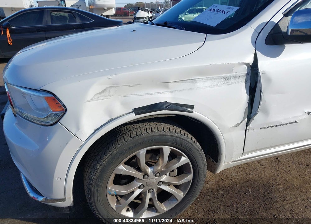 2018 DODGE DURANGO CITADEL AWD VIN: 1C4SDJET2JC176411
