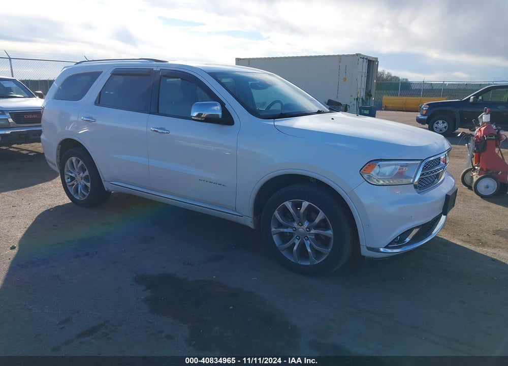 2018 DODGE DURANGO CITADEL AWD VIN: 1C4SDJET2JC176411