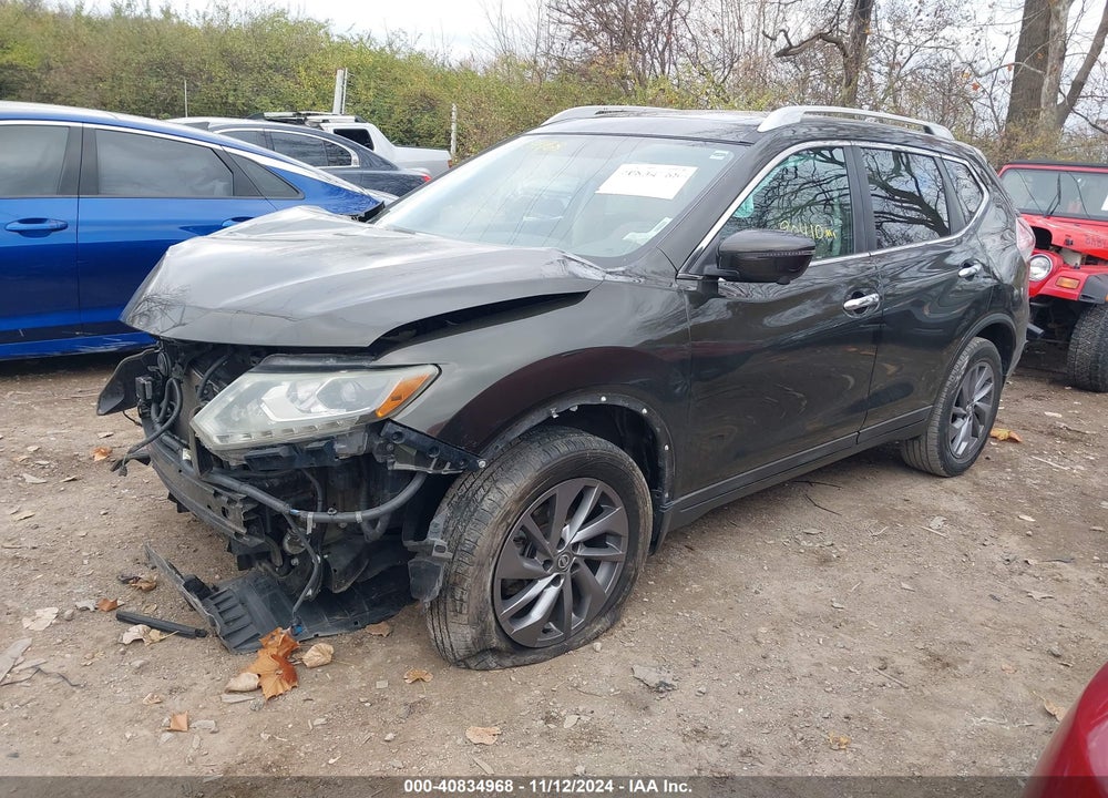 2016 NISSAN ROGUE VIN: 5N1AT2MV9GC757626