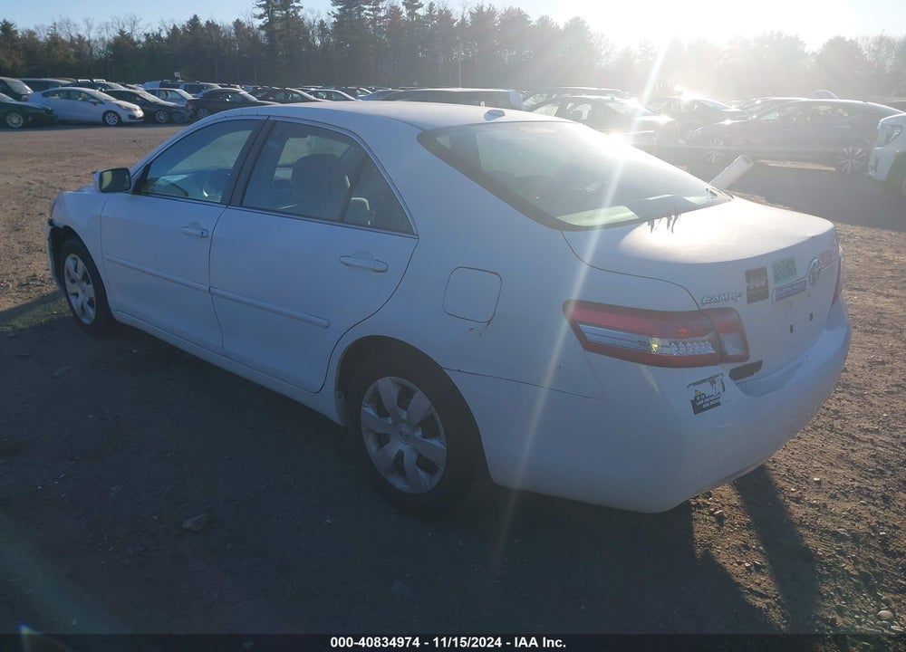 2011 TOYOTA CAMRY LE VIN: 4T4BF3EK5BR094571