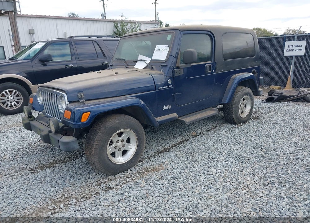 2005 JEEP WRANGLER UNLIMITED VIN: 1J4FA44S25P343928
