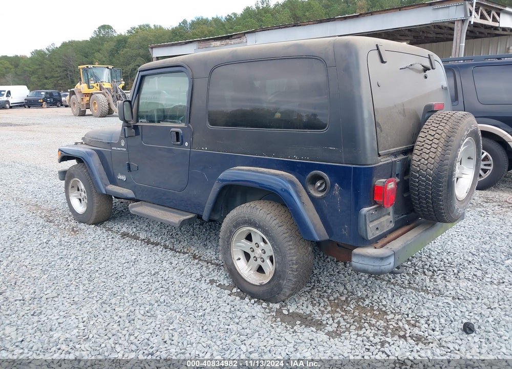 2005 JEEP WRANGLER UNLIMITED VIN: 1J4FA44S25P343928