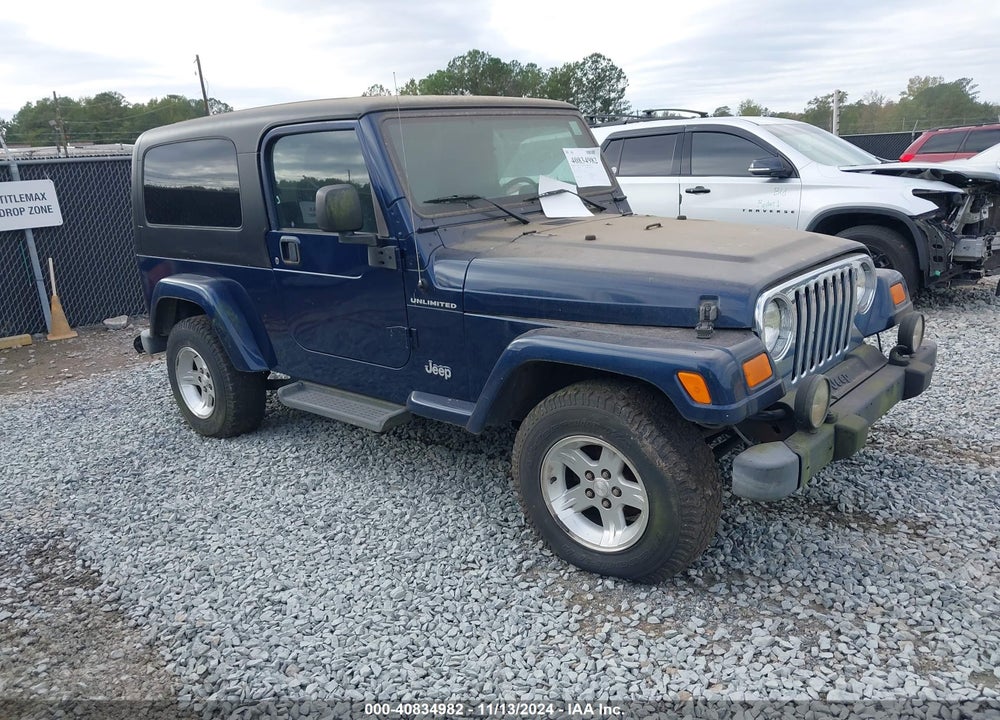2005 JEEP WRANGLER UNLIMITED VIN: 1J4FA44S25P343928