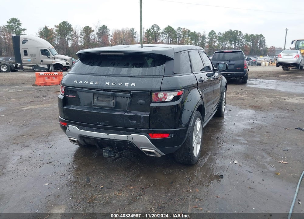 2013 LAND ROVER RANGE ROVER EVOQUE PURE VIN: SALVT2BG5DH853481