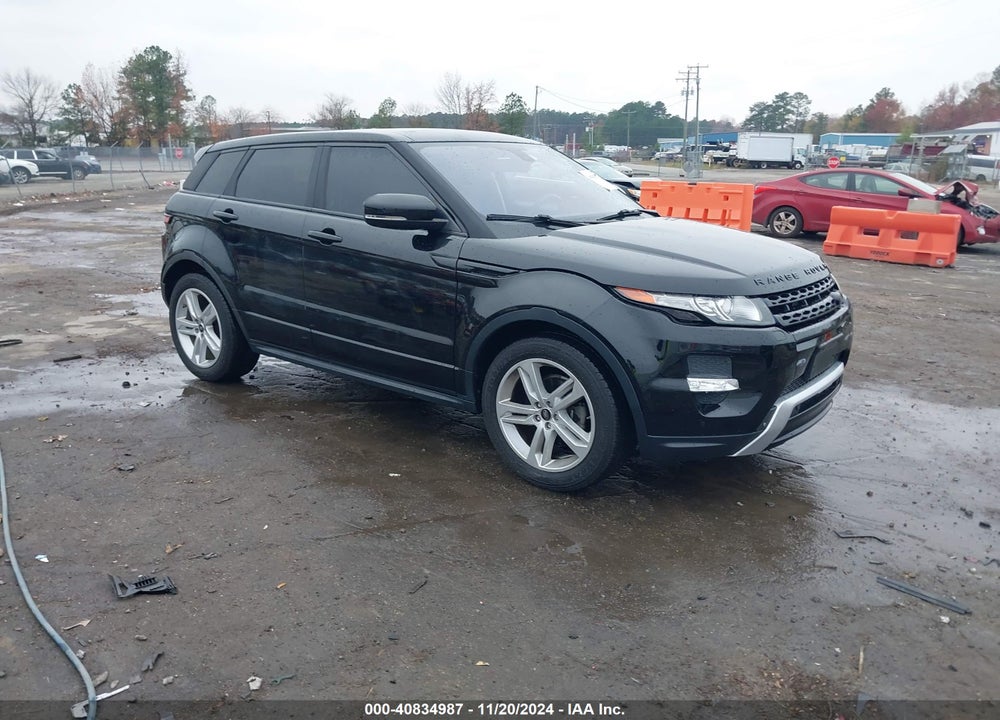 2013 LAND ROVER RANGE ROVER EVOQUE PURE VIN: SALVT2BG5DH853481
