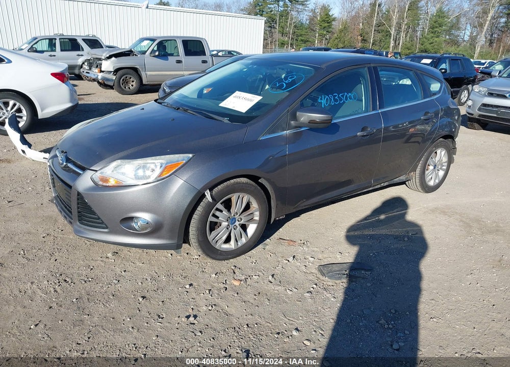 2012 FORD FOCUS SEL VIN: 1FAHP3M21CL395701