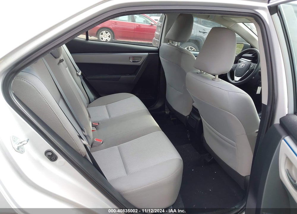 2015 TOYOTA COROLLA LE VIN: 2T1BURHEXFC475123