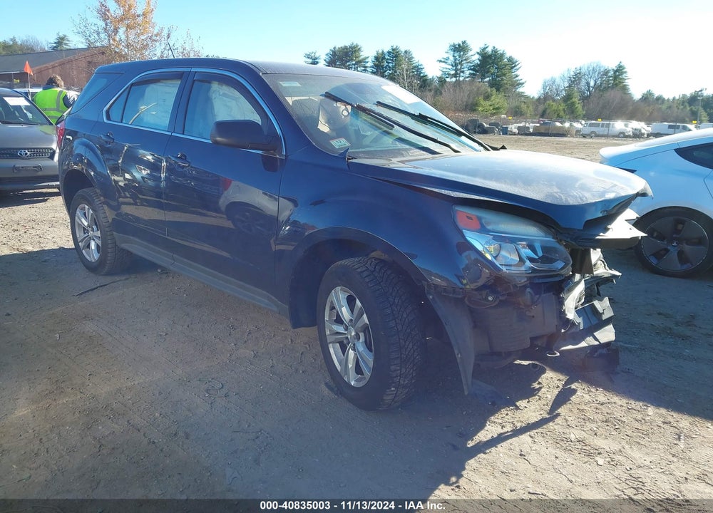 2016 CHEVROLET EQUINOX LS VIN: 2GNFLEEK5G6276708