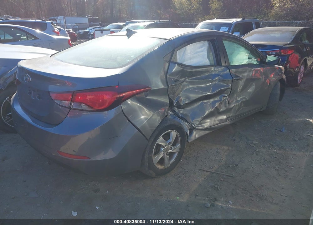 2014 HYUNDAI ELANTRA SE VIN: 5NPDH4AE3EH503625