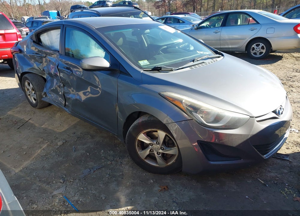 2014 HYUNDAI ELANTRA SE VIN: 5NPDH4AE3EH503625