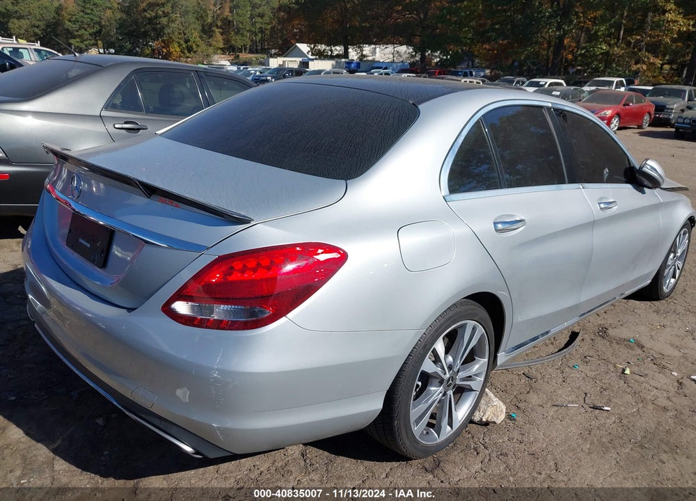 2018 MERCEDES-BENZ C 300 VIN: WDDWF4JB2JR349034