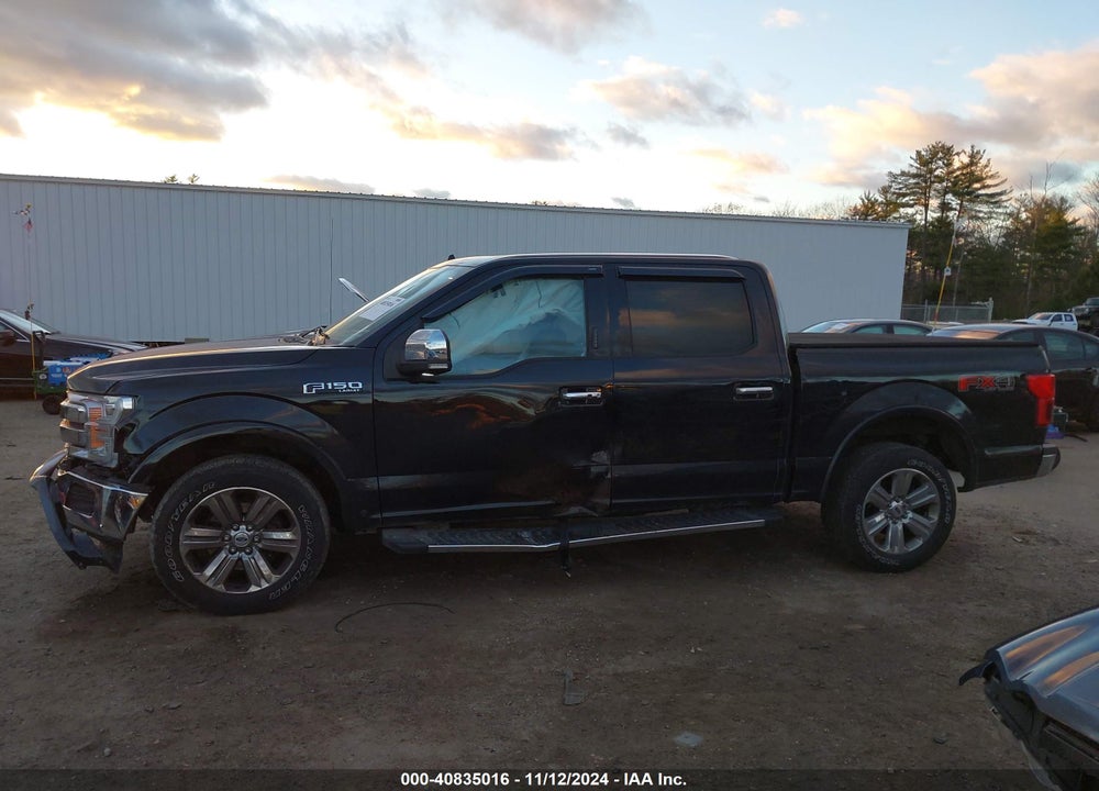 2018 FORD F-150 LARIAT VIN: 1FTEW1EPXJKC75672