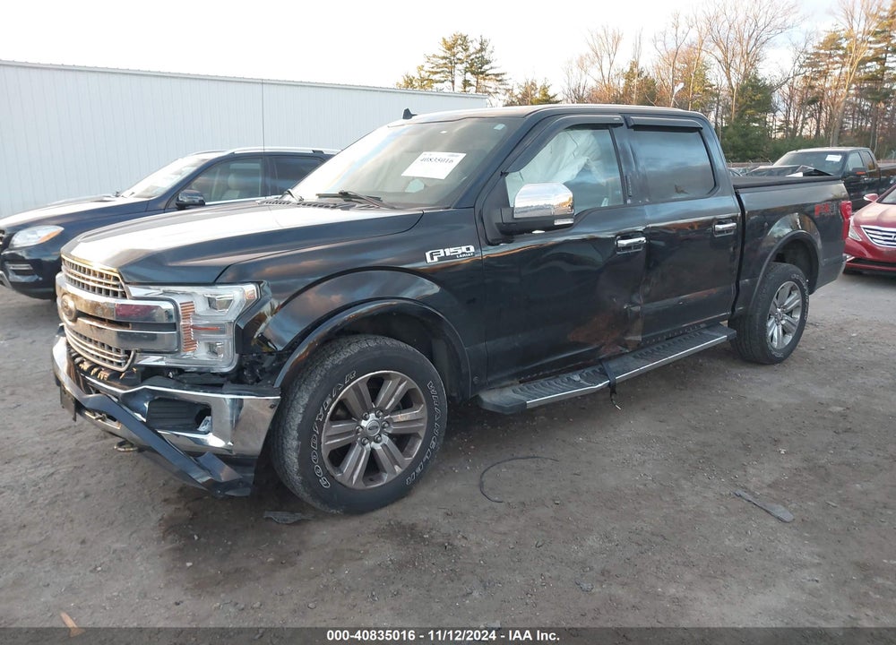 2018 FORD F-150 LARIAT VIN: 1FTEW1EPXJKC75672