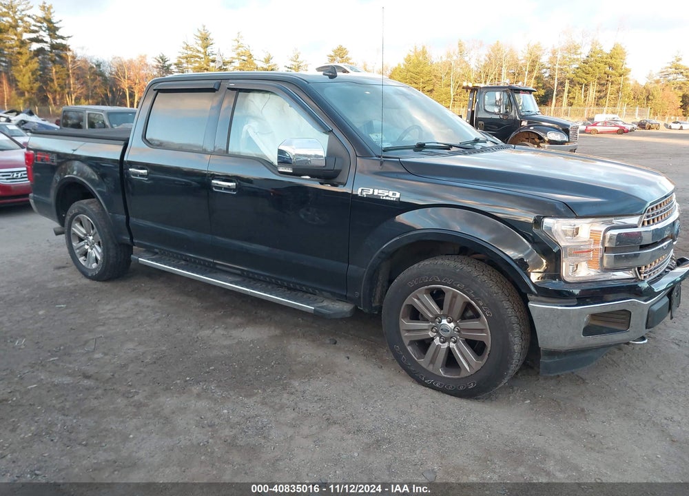 2018 FORD F-150 LARIAT VIN: 1FTEW1EPXJKC75672
