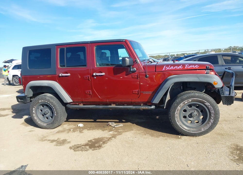 2010 JEEP WRANGLER UNLIMITED RUBICON VIN: 1J4BA6H16AL105920