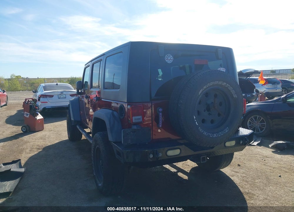 2010 JEEP WRANGLER UNLIMITED RUBICON VIN: 1J4BA6H16AL105920