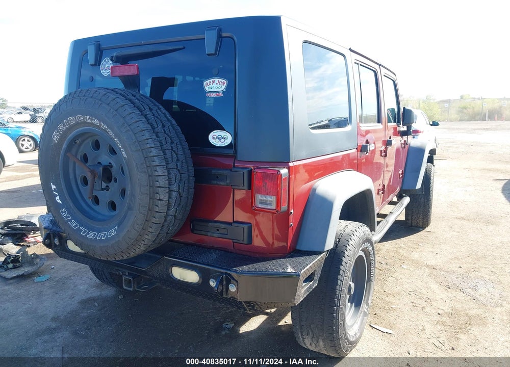 2010 JEEP WRANGLER UNLIMITED RUBICON VIN: 1J4BA6H16AL105920
