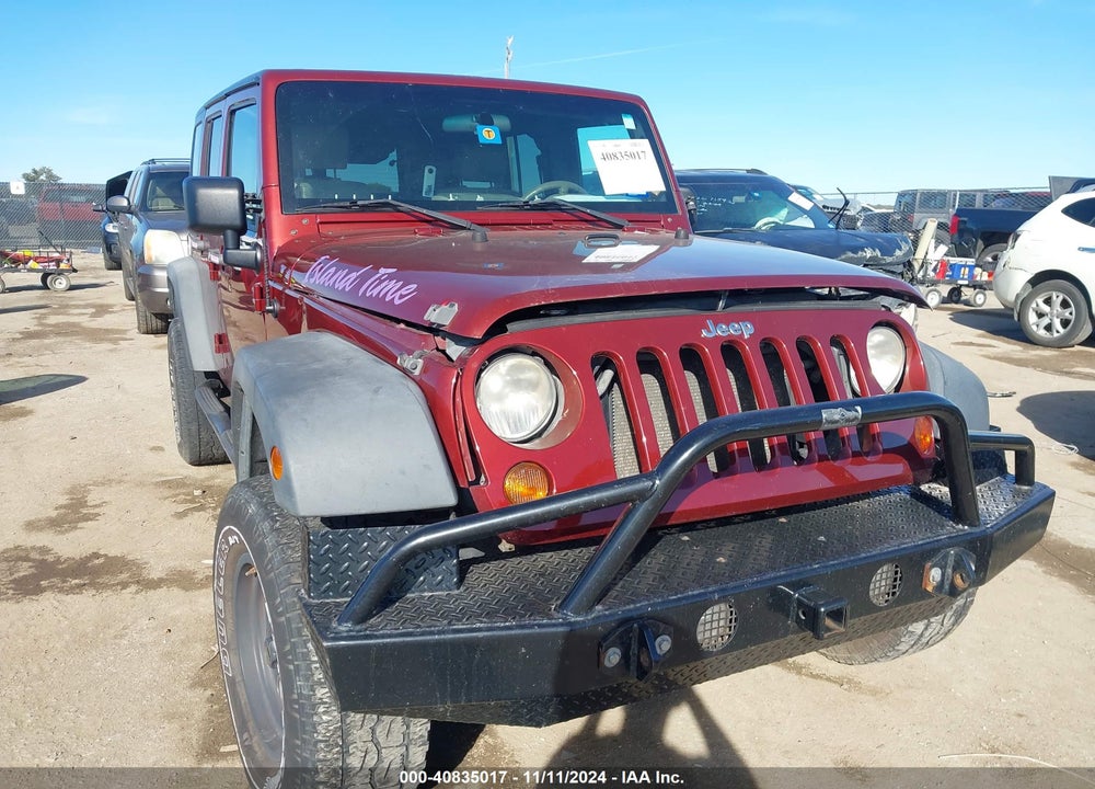 2010 JEEP WRANGLER UNLIMITED RUBICON VIN: 1J4BA6H16AL105920