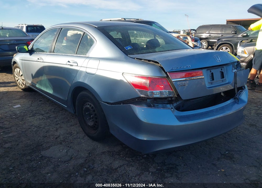 2012 HONDA ACCORD 2.4 LX VIN: 1HGCP2F34CA122303