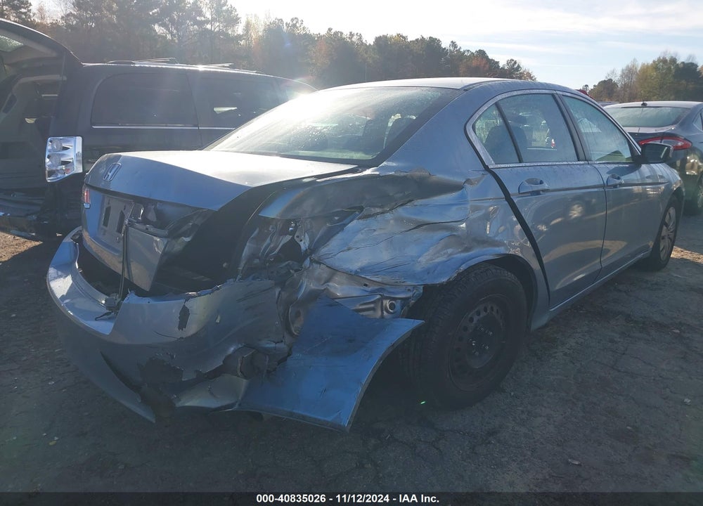 2012 HONDA ACCORD 2.4 LX VIN: 1HGCP2F34CA122303