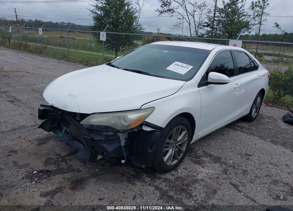 2016 TOYOTA CAMRY SE VIN: 4T1BF1FK4GU125376