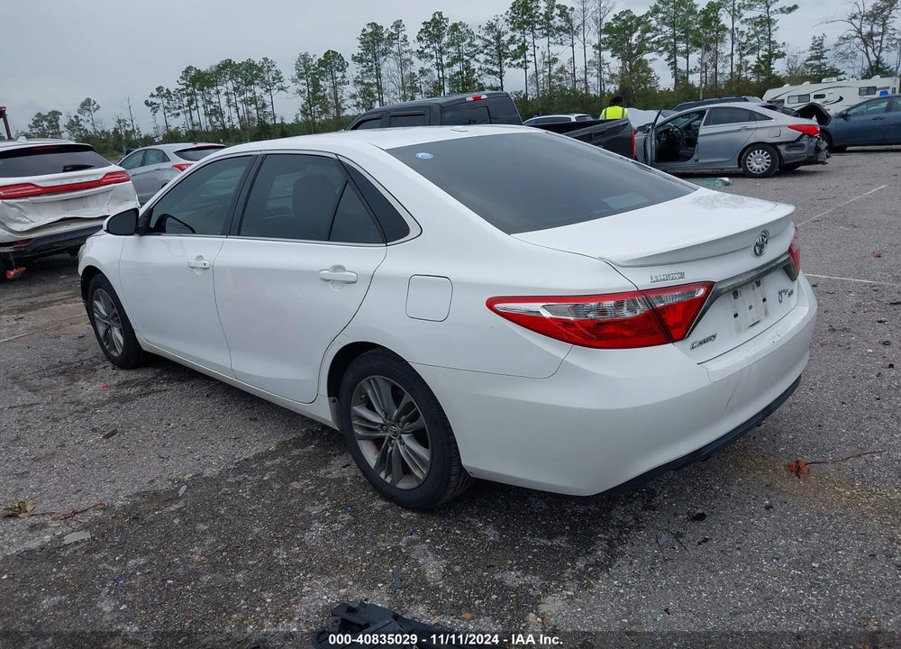 2016 TOYOTA CAMRY SE VIN: 4T1BF1FK4GU125376