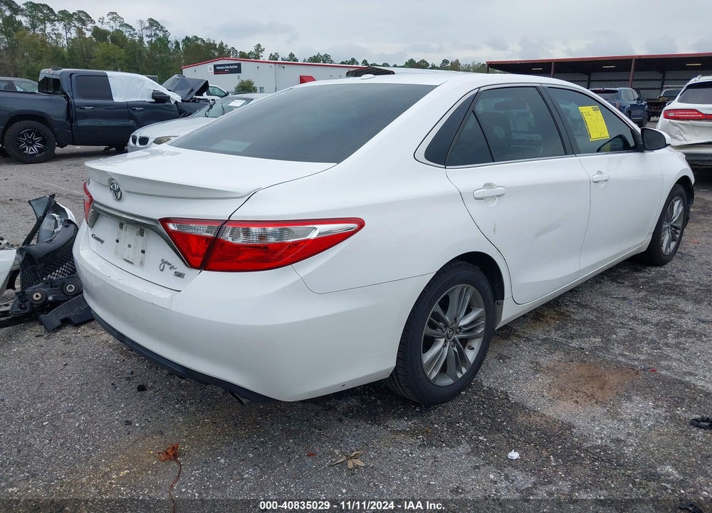 2016 TOYOTA CAMRY SE VIN: 4T1BF1FK4GU125376