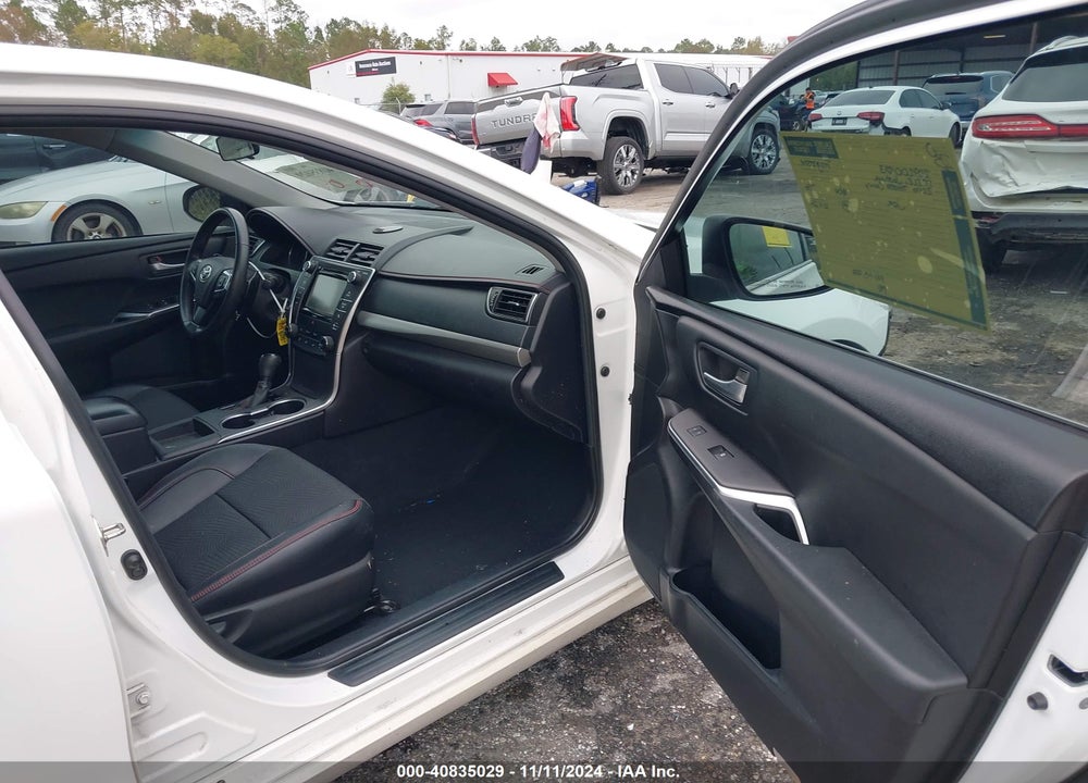 2016 TOYOTA CAMRY SE VIN: 4T1BF1FK4GU125376