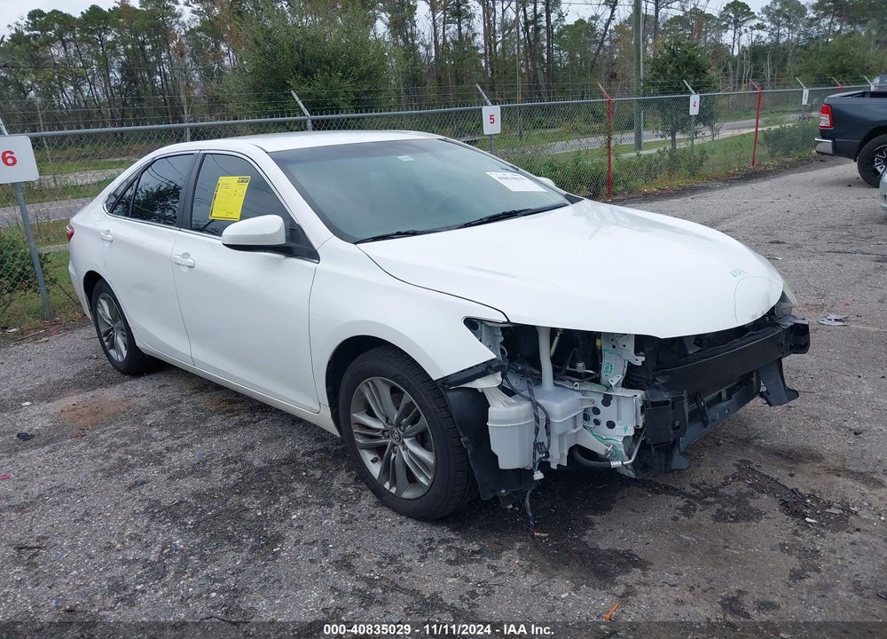 2016 TOYOTA CAMRY SE VIN: 4T1BF1FK4GU125376