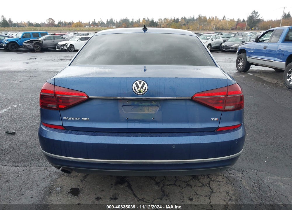 2017 VOLKSWAGEN PASSAT VIN: 1VWCT7A39HC032409