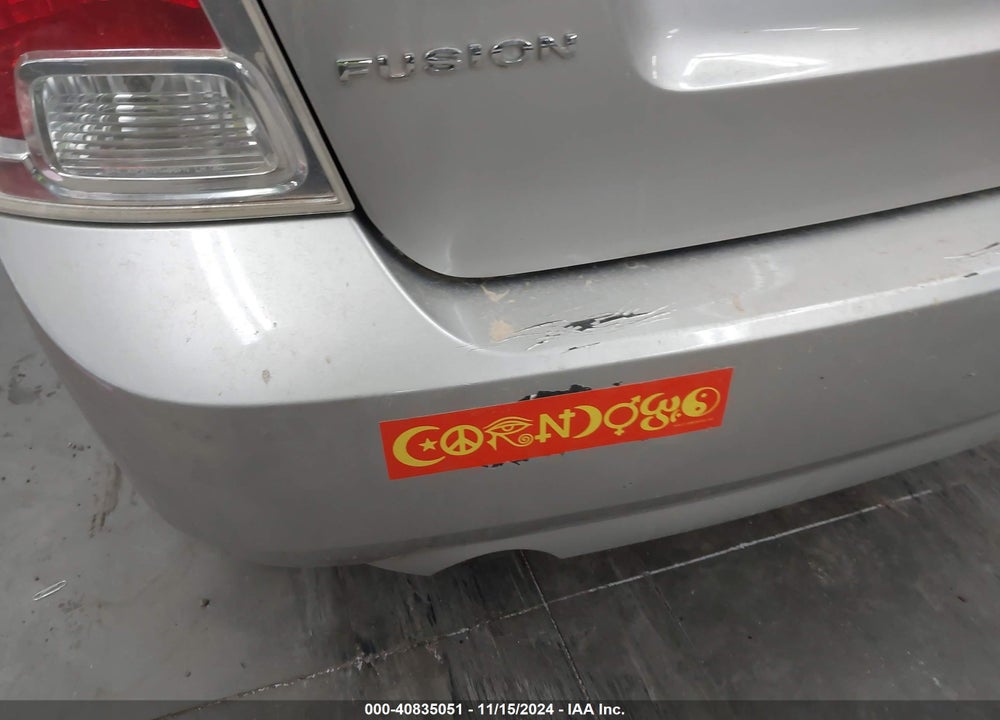 2008 FORD FUSION SE VIN: 3FAHP07168R202842