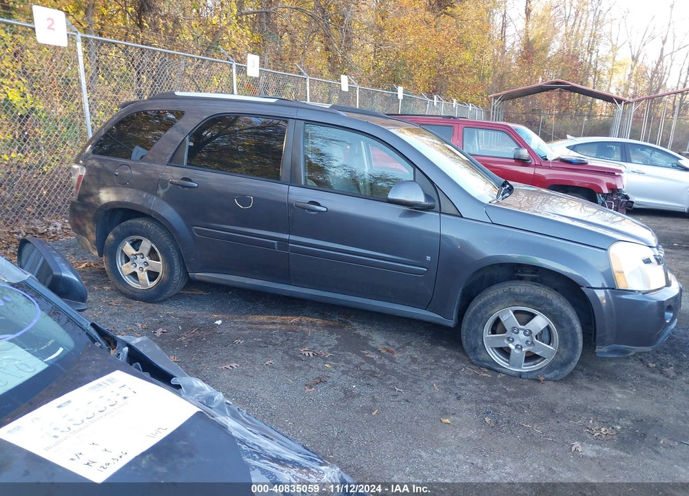2008 CHEVROLET EQUINOX LT VIN: 2CNDL43F186067589