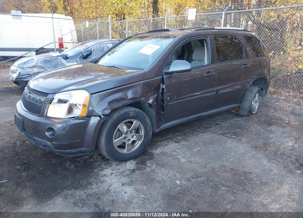 2008 CHEVROLET EQUINOX LT VIN: 2CNDL43F186067589
